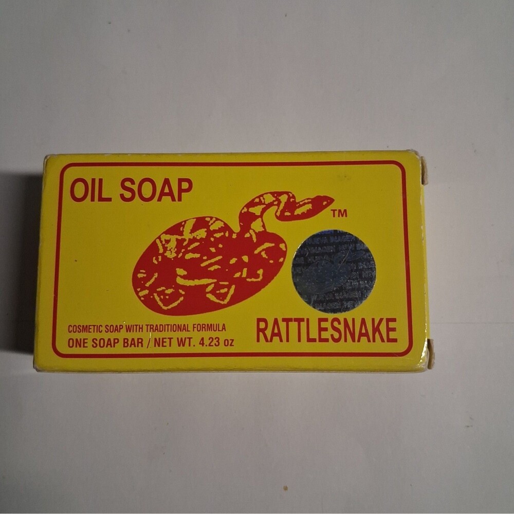 Rattlesnake Oil Soap Bar 4.93 Oz - Acne, Pimples, Blackheads - All Body